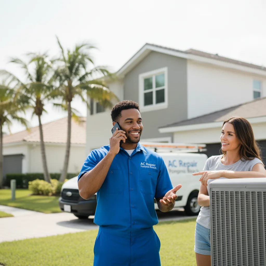 AC Repair Pompano Beach customer support in Rubicon